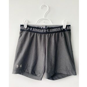 Under Armour HeatGear Mid Shorts Grey Size M